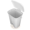 SANREMO PLASTIC WASTE BIN WITH PEDAL 7.9GAL/36 LITRE, Excellent for Homes, Offices, Business Places, Indoor And Even Outdoor, Durable and Modern. 298/01. SANREMO PLASTIC WASTE BIN WITH PEDAL 7.9GAL/36 LITRE, Excellent for Homes, Offices, Business Places, Indoor And Even Outdoor, Durable and Modern. 298/01.